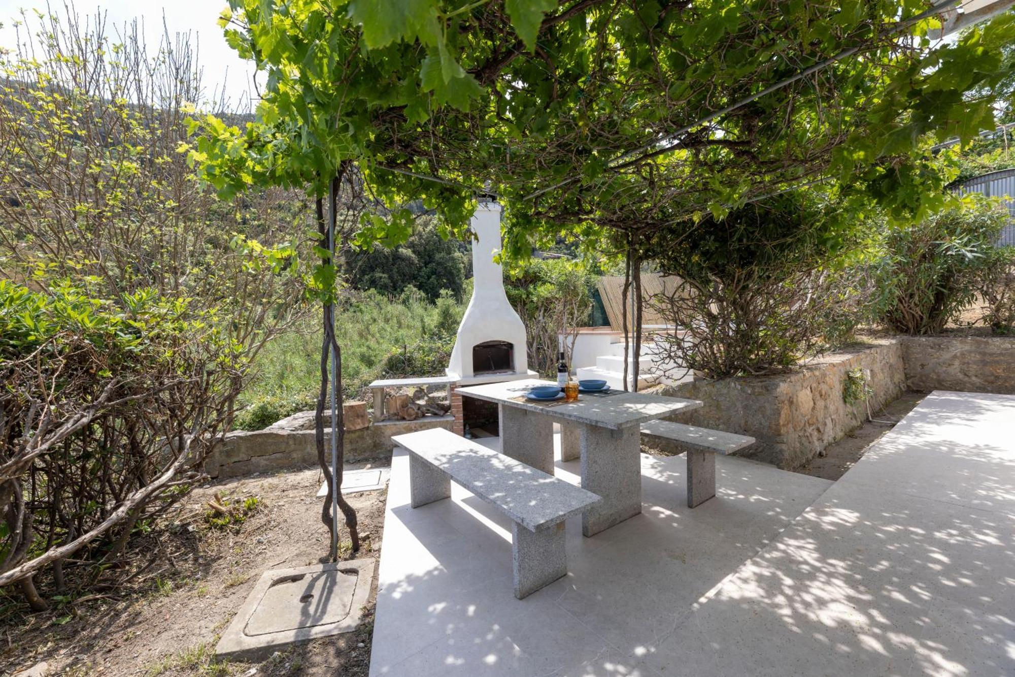 Casa Panoramica Bouganville SantʼAndrea Exterior foto