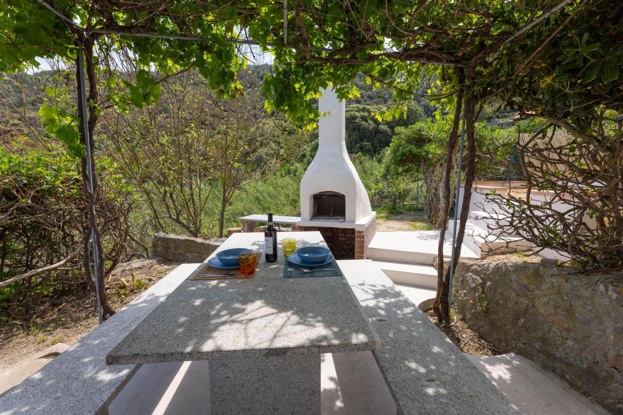 Casa Panoramica Bouganville SantʼAndrea Exterior foto